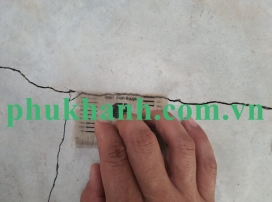 Xử lý vết nứt bê tông bề mặt sàn nhà xưởng