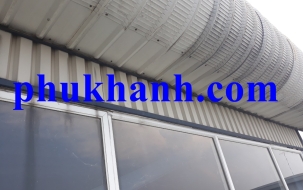 Thi công chống dột mái tôn nhà xưởng tại công ty DB Schenker Việt Nam