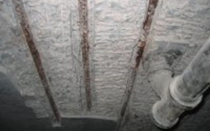 Gia cố kết cấu bê tông cốt thép.