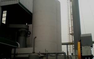 Xử lý rò rỉ dầu bể chứa dầu nhà máy EWOS Long An