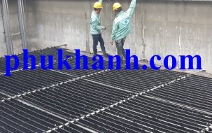 Xử lí rò rỉ nước bể xử lý nước thải (Chống thấm bể nước thải) công trình Long FA