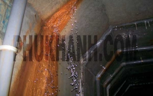 Xử lý rò rỉ nước chống thấm qua khe nhiệt, vết nứt đập thủy điện