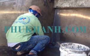 Xử lý chống thấm tại công trình Fushion(Phú Quốc)