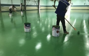 Sàn Epoxy và những điều cần biết thi công sơn Epoxy