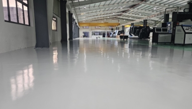 Nhận Thi Công Sơn Epoxy Nền Sàn Nhà Xưởng Chuyên Nghiệp
