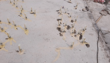 Công ty chuyên nhận xử lý bong tróc nền bê tông Bình Dương