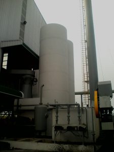 Xu ly ro ri dau be chua dau nha may