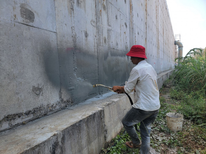 xử lý vết nứt