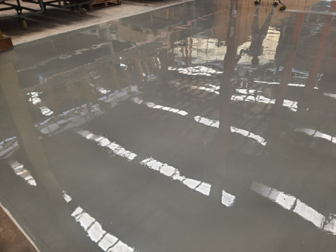 Sơn nền epoxy nhà xưởng