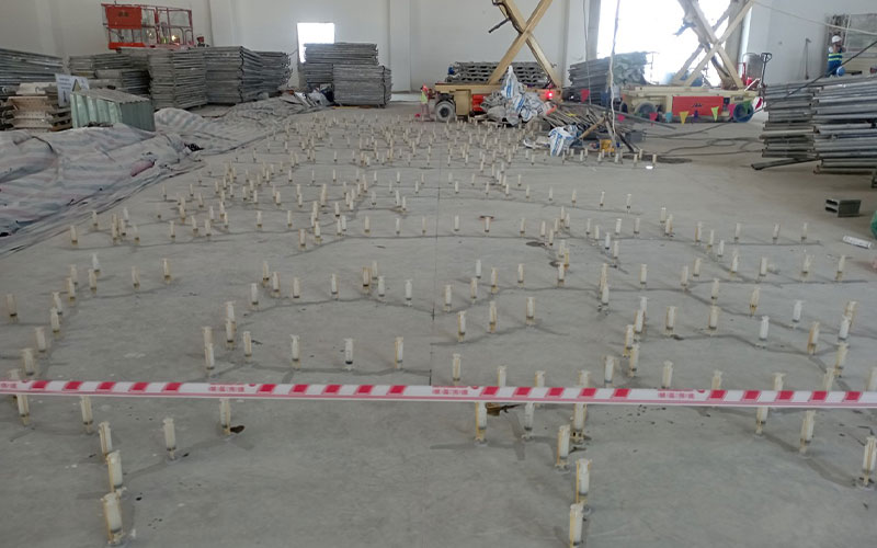 Sửa chữa nền nhà xưởng bị hư hỏng