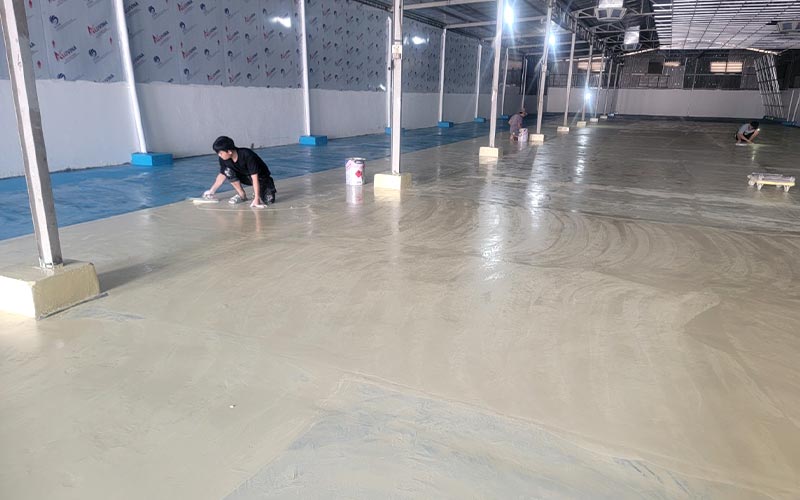 Sửa chữa nền nhà xưởng bị hư hỏng