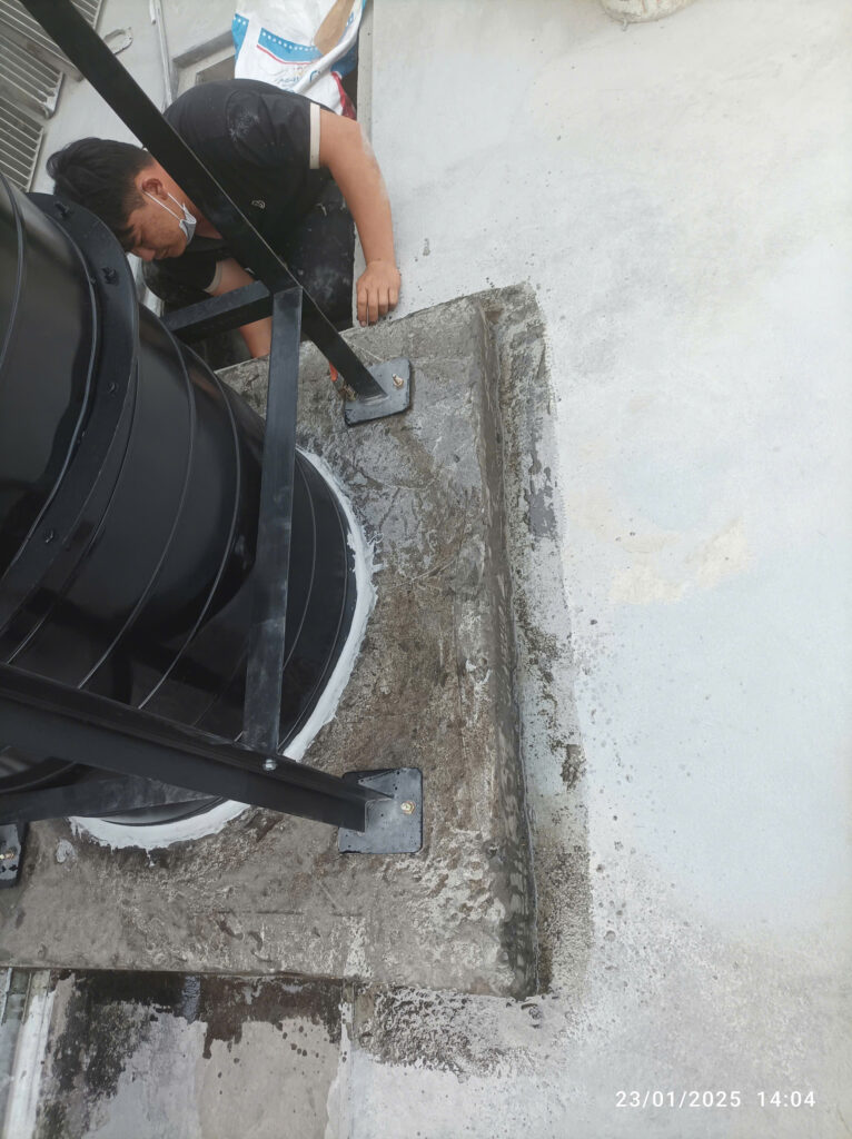 Xử lý rò rỉ nước nhà xưởng