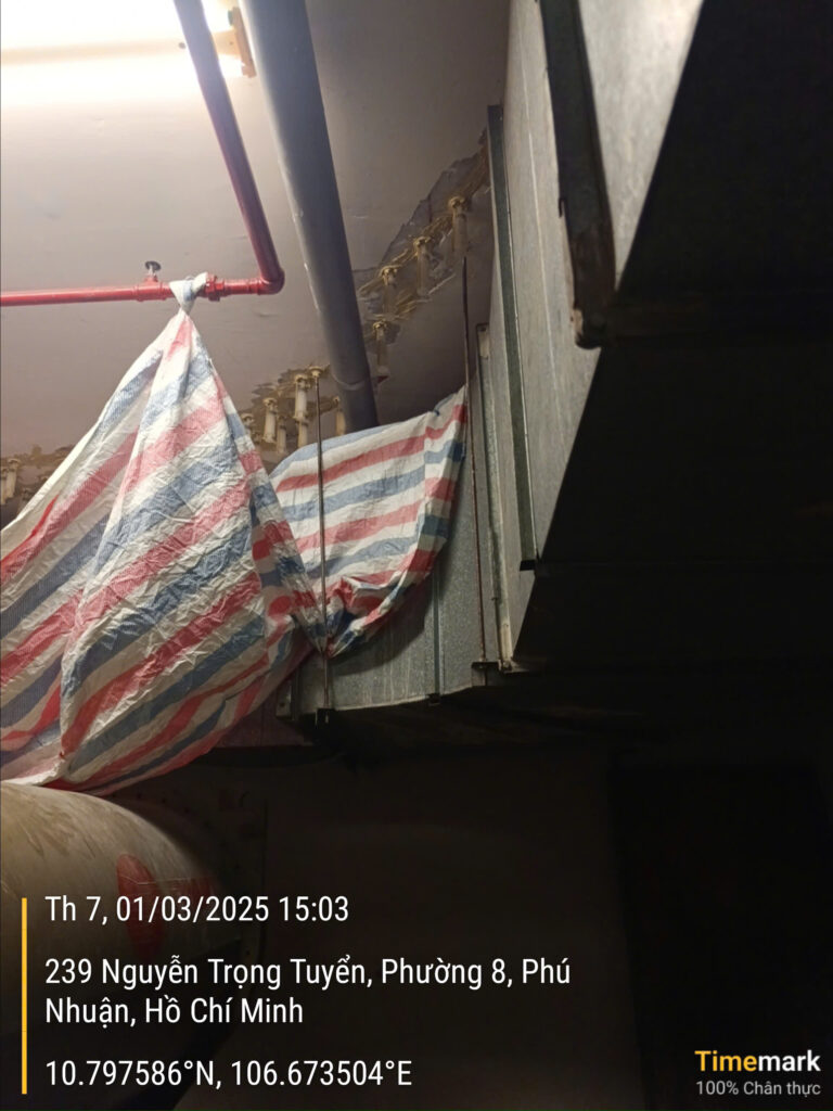 Xử lý rò rỉ nước tầng hầm